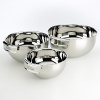 These nesting bowls feature convenient handles for pouring, and All-Clads beautiful 18/10 stainless steel inside and out.