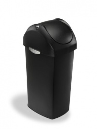 simplehuman 60L-Liter / 16-Gallon Swing Can, Black Plastic simplehuman 60L-Liter / 16-Gallon Swing Can, Black Plastic