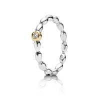 925 Sterling Silver Pandora Match Bubble with CZ Ring Size 8 925 Sterling Silver Pandora Match Bubble with CZ Ring Size 8