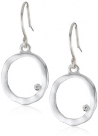 Kenneth Cole New York Silver-Tone Circle Earrings