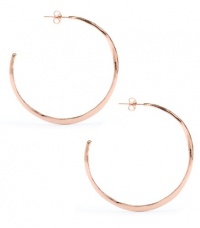 Gorjana Arc Large Hoops Rose Gold Gorjana Arc Large Hoops Rose Gold