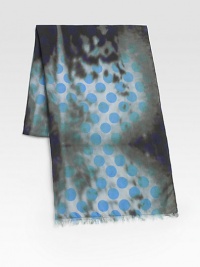 Enhance your formal attire with this versatile accessory shaped in smooth modal cotton, in a bold polkadot pattern for a dapper finish.Frayed edges28W x 71LModal cottonDry cleanImported Enhance your formal attire with this versatile accessory shaped in smooth modal cotton, in a bold polkadot pattern for a dapper finish.Frayed edges28W x 71LModal cottonDry cleanImported