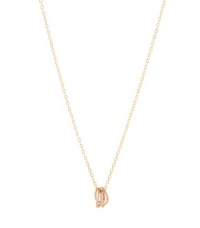 Gorjana Infinity Ii Necklace Rose Gold Gorjana Infinity Ii Necklace Rose Gold