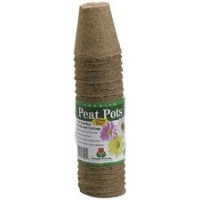 15 Pack  3-Inch Round Peat Pots (Bonus Pack) # FR312B