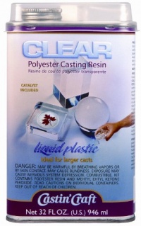 Environmental Technology 32-Ounce with 1/2-Ounce Catalyst Casting' Craft Polyester Casting Resin, Clear Environmental Technology 32-Ounce with 1/2-Ounce Catalyst Casting' Craft Polyester Casting Resin, Clear