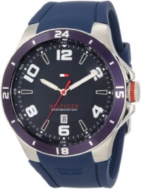 Tommy Hilfiger Men's 1790862 Sport Bezel and Silicon Strap Watch Tommy Hilfiger Men's 1790862 Sport Bezel and Silicon Strap Watch