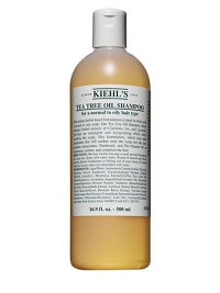 This unique herbal-based formulation is ideal for those with a normal to oily scalp. Our Tea Tree Oil shampoo, which contains herbal extracts including Cinchona, Ivy, as well as Lavender and Yarrow, provides an astringent and invigorating effect while soothing the scalp. This formulation, which uses mild surfactants that will not strip the scalp nor the hair, contains humectants, panthenol, and pro-vitamin B5 to moisturize, nurture and condition the hair. This unique herbal-based formulation is ideal for those with a normal to oily scalp. Our Tea Tree Oil shampoo, which contains herbal extracts including Cinchona, Ivy, as well as Lavender and Yarrow, provides an astringent and invigorating effect while soothing the scalp. This formulation, which uses mild surfactants that will not strip the scalp nor the hair, contains humectants, panthenol, and pro-vitamin B5 to moisturize, nurture and condition the hair.
