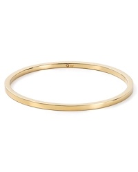 Worn alone this gold plated Nadri bangle is simply elegant, but in a stack, it's stunning. Worn alone this gold plated Nadri bangle is simply elegant, but in a stack, it's stunning.