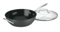 Cuisinart GG26-30H GreenGourmet Hard-Anodized Nonstick 12-Inch Stir-Fry Wok with Glass Cover Cuisinart GG26-30H GreenGourmet Hard-Anodized Nonstick 12-Inch Stir-Fry Wok with Glass Cover
