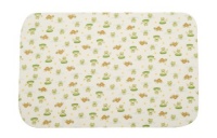 Carter's Keep Me Dry Flannel Bassinet Pad, Lily Pad Frog Carter's Keep Me Dry Flannel Bassinet Pad, Lily Pad Frog