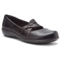 Clarks Women's Sixty Cruise Loafer,Black Leather,7.5 N US Clarks Women's Sixty Cruise Loafer,Black Leather,7.5 N US