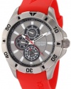 Nautica Men's N14611G NST 06 Multifunction Red Resin Watch