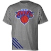 Adidas New York Knicks Big Stripes Tri-Blend T-Shirt