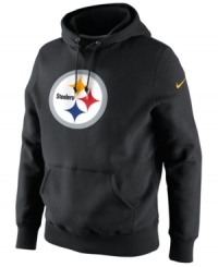 Fire up and show that your a fan with this classic Pittsburgh Steelers NFL hoodie from Nike. Fire up and show that your a fan with this classic Pittsburgh Steelers NFL hoodie from Nike.