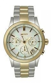 DKNY Chronograph Two-tone Bracelet Mother-of-pearl Dial Women's watch #NY8061 DKNY Chronograph Two-tone Bracelet Mother-of-pearl Dial Women's watch #NY8061