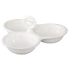 This joyful trio of ceramic serving bowls is united by a ring-shaped handle that makes transporting nibbles a breeze - from cocktail mixes on the veranda to homemade preserves for tea.