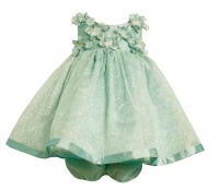 Bonnie Baby-girls Infant Embroidered Dress with Novelty Bodice Bonnie Baby-girls Infant Embroidered Dress with Novelty Bodice