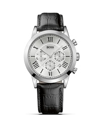 An elegant timepiece with architectural details on the dial and croc-embossed leather strap for a luxe finish. From HUGO BOSS. An elegant timepiece with architectural details on the dial and croc-embossed leather strap for a luxe finish. From HUGO BOSS.