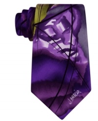 Your business look becomes and art form with this silk tie from Jerry Garcia. Your business look becomes and art form with this silk tie from Jerry Garcia.