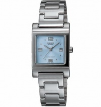 Casio Women's LTP1237D-2A Silver-Tone Blue Dial Analog Quartz Watch Casio Women's LTP1237D-2A Silver-Tone Blue Dial Analog Quartz Watch