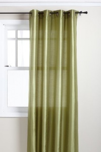 Stylemaster Tribeca 56 by 84-Inch Faux Silk Grommet Panel, Avocado Stylemaster Tribeca 56 by 84-Inch Faux Silk Grommet Panel, Avocado