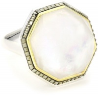 Judith Jack Octagon Sterling Silver, Mother of Pearl and Marcasite Octagon Ring, Size 8 Judith Jack Octagon Sterling Silver, Mother of Pearl and Marcasite Octagon Ring, Size 8