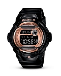 Baby-G Pink Champagne Large Dial Watch, 45.9mm Baby-G Pink Champagne Large Dial Watch, 45.9mm