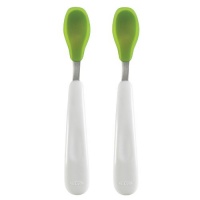 OXO Tot Feeding Spoon Set, Green OXO Tot Feeding Spoon Set, Green