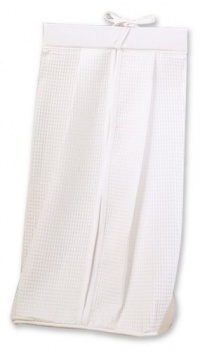 Trend Lab Pique Diaper Stacker  in White