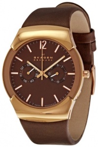 Skagen Strap Rose-Gold Mens Watch 583XLRLM Skagen Strap Rose-Gold Mens Watch 583XLRLM