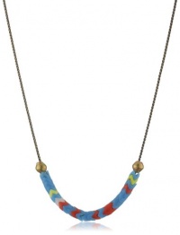 Vanessa Mooney Vintage African Glass Slider Necklace Vanessa Mooney Vintage African Glass Slider Necklace