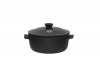 Emile Henry Flame Top 5-1/2-Quart Round Oven, Black