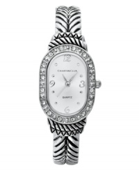 An elegant, vintage-inspired timepiece from Charter Club. An elegant, vintage-inspired timepiece from Charter Club.