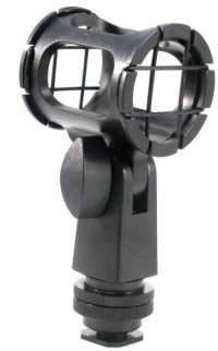 Campro SM3 Low Profile Microphone ShockMount, With Hotshoe , 1/4 20, 3/8 , 5/8 Connectors Included Campro SM3 Low Profile Microphone ShockMount, With Hotshoe , 1/4 20, 3/8 , 5/8 Connectors Included