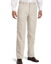 Dockers Men's Advantage 365 D3 Khaki Pleated Classic Fit Flat Front Pant