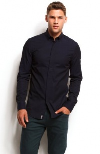 Armani Exchange Tonal Stripe Dress Shirt