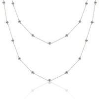 Effy Jewelry Effy® Diamond Necklace in 14k White Gold 1.88 Tcw.