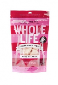 Whole Life Pet Products Pure Meat All Natural Freeze Dried Salmon Filet Treats for Dogs, 2-Ounce Whole Life Pet Products Pure Meat All Natural Freeze Dried Salmon Filet Treats for Dogs, 2-Ounce