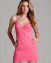 A flirty lace-accented chemise from Elle Macpherson Intimates.