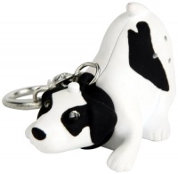 Kikkerland KRL32TC Dog LED Keychain with Sound