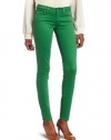 PAIGE Women's Verdugo Ultra Skinny Mid Rise Jean, Kelly Green, 28