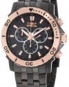 Invicta Men's 6791 Pro Diver Collection Chronograph Black Ion-Plated Stainless Steel Watch