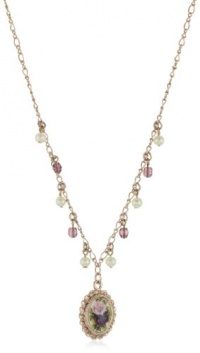 1928 Jewelry Manor House Petite Beads Pendant Necklace 1928 Jewelry Manor House Petite Beads Pendant Necklace
