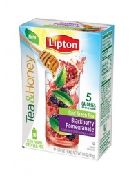 Lipton To Go Stix Iced Green Tea Mix, Tea and Honey, Blackberry Pomegranate, 10-Count (Pack of 12) Lipton To Go Stix Iced Green Tea Mix, Tea and Honey, Blackberry Pomegranate, 10-Count (Pack of 12)