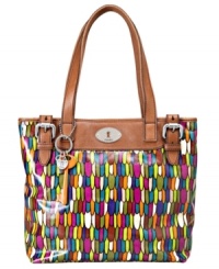 The bold and the beautiful: this collection of printed shoppers from Fossil highlights a vintage-chic look that is both timeless and trendy. The bold and the beautiful: this collection of printed shoppers from Fossil highlights a vintage-chic look that is both timeless and trendy.