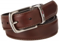 Tommy Hilfiger Mens Reversible Belt, Brown/Black, 36 Tommy Hilfiger Mens Reversible Belt, Brown/Black, 36