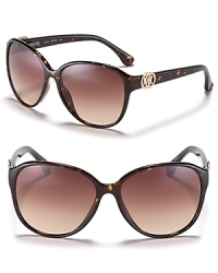 Shield your eyes in star-worthy style. MICHAEL Michael Kors oversize sunnies defy dated trends. Shield your eyes in star-worthy style. MICHAEL Michael Kors oversize sunnies defy dated trends.