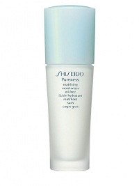 A lightweight moisturizer, with oil-absorbing powder, that helps reduce surface shine as it provides exceptional hydration to skin. Promotes a smooth texture keeping skin shine-free. Protects the skin's natural moisture balance with Shiseido-exclusive ingredient Hydro-Balancing Complex in a pH-balanced formulation. Recommended for oily, blemish-prone and combination skin. Use daily morning and evening after cleansing and softening.