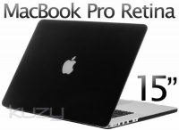 Kuzy A1398 Rubberized Hard Case Cover for 15.4-Inch MacBook Pro with Retina Display - Aluminum Unibody - Black Kuzy A1398 Rubberized Hard Case Cover for 15.4-Inch MacBook Pro with Retina Display - Aluminum Unibody - Black