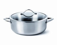 Calphalon Contemporary Stainless Steel 8-Quart Dutch Oven with Cover Calphalon Contemporary Stainless Steel 8-Quart Dutch Oven with Cover